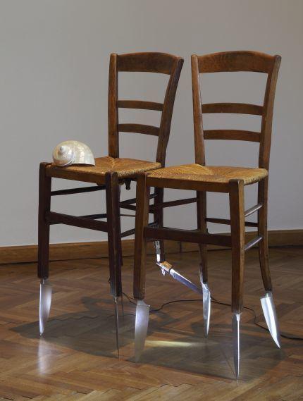 Rebecca Horn, Gesualdov pojav, 2005, foto: Gunter Lepkowski