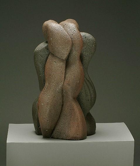 Vojko Štuhec, Organska oblika, 1985-86, patinirani siporeks