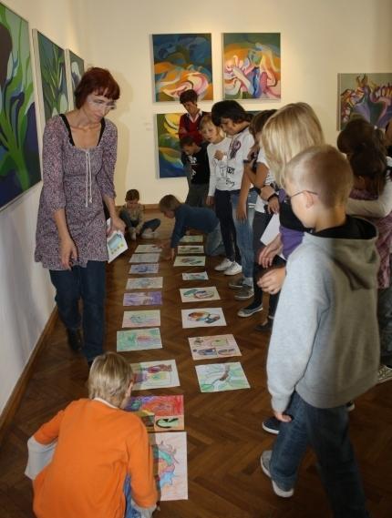 Pedagoški program ob razstavi Ida Brišnki Remec & Marjan Remec, Tako blizu - tako daleč,  september 2011, UGM