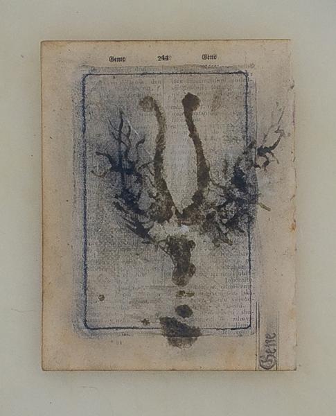 Natalija Šeruga, 244 Popolni ročni slovar, grafit, pigment, tuš, radirka na papir, 2009