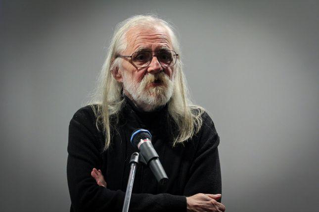 Dr. Lev Menaše, otvoritev razstave Bitja v novejšem slovenskem kiparstvu, 04.03.2016, UGM, Foto: Matej Kristovič