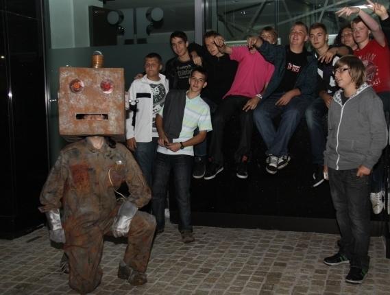 Zoran Srdić Janežič,  otvoritev Muzeja robotov, 29.9.2011, RSR (foto: I. Leskošek)