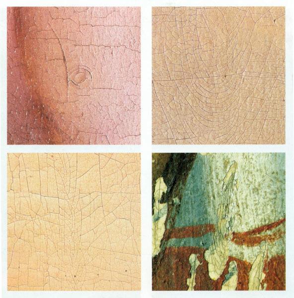 Alen Ožbolt, Serija Craquelé (Razpoke), 2002, 8 risb, skenirano, printi