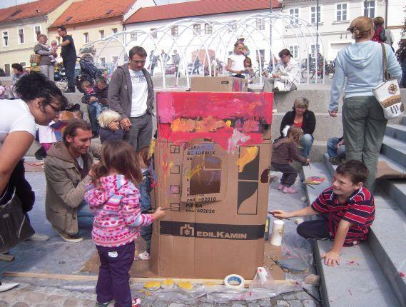 Likovna ustvarjalnica, 2010, Lutkovno gledališče Maribor (foto: arhiv UGM)