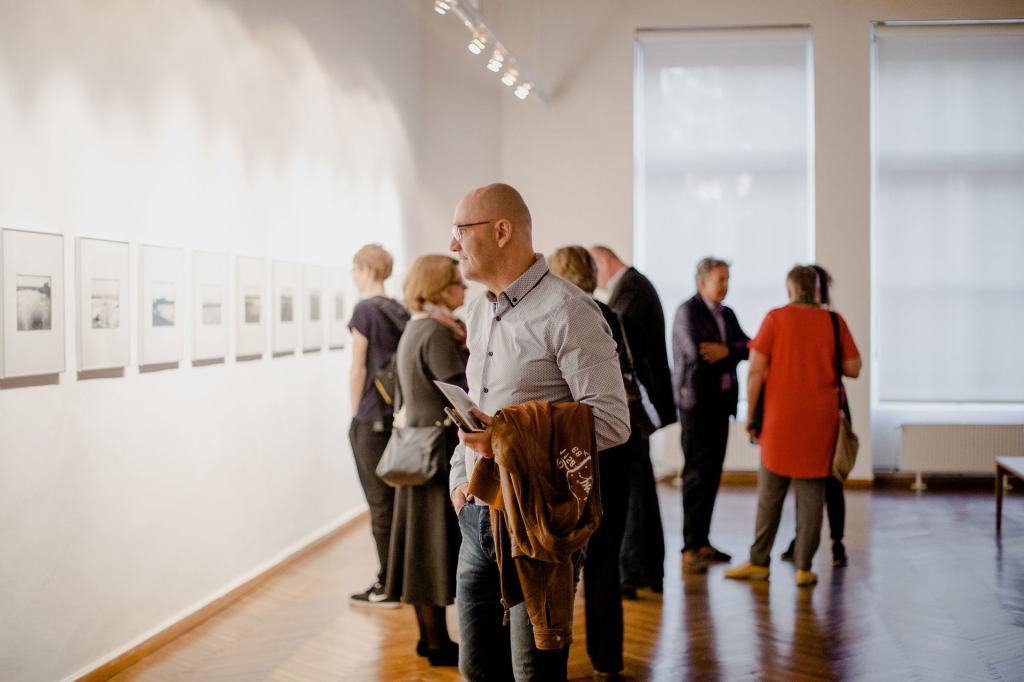 Zora Plešnar - retrospektiva, otvoritev, foto: Sara Rezar