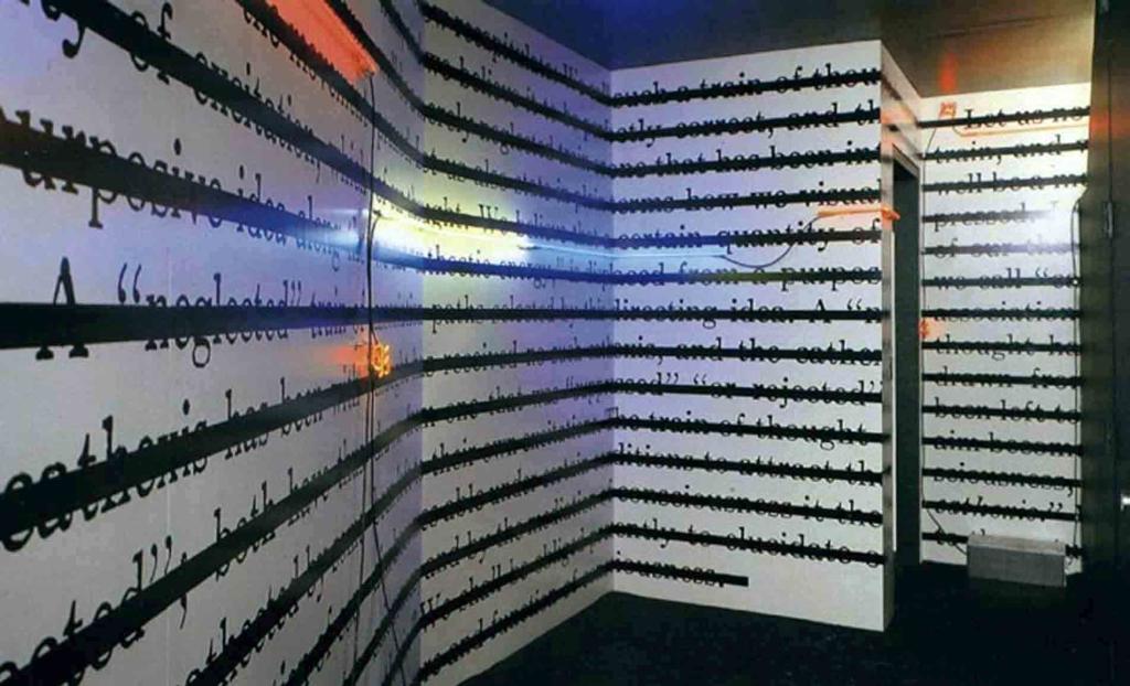 Joseph Kosuth, Nula i ništa, 1985.