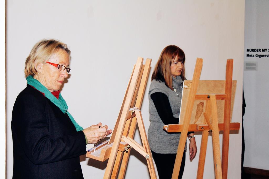 Sobotna ustvarjalnica, starejša skupina I, 12. november 2011, foto: arhiv UGM