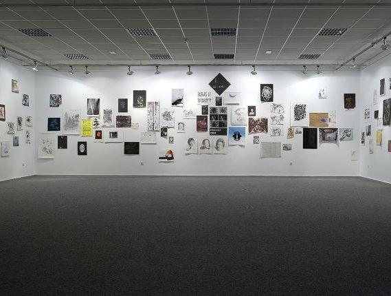 UGM Studio, razstava Alptraum, 2014, kletna etaža