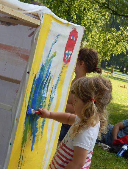 Art Kamp ustvarjalnica 2015, foto: Marko Ornik