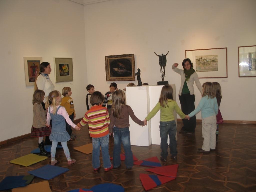 Delavnica ob stalni zbirki UGM, 2007 (foto: arhiv UGM)