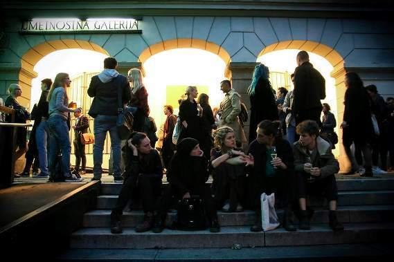 Otvoritev Razstave nominirancev nagrade OHO, 13.5.2016, foto: Matej Kristovič