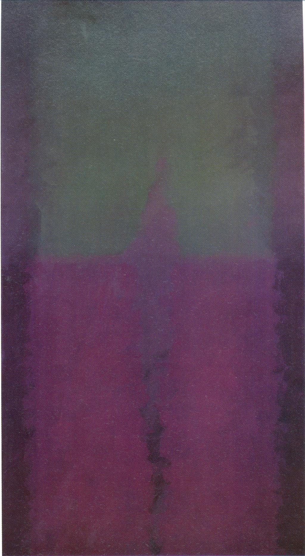 Gustav Gnamuš, Brez naslova, 1991, akril (foto: Moderna galerija)