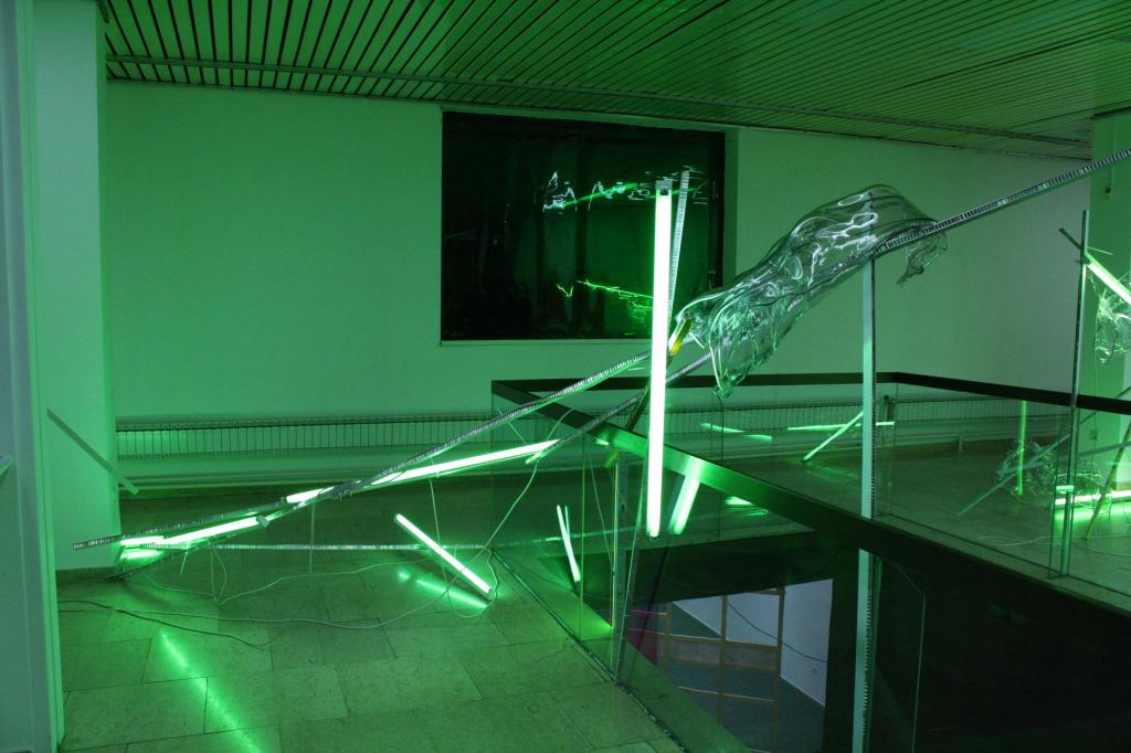 Paul Schwer, Okno, instalacija, UGM Studio, Maribor, 2018