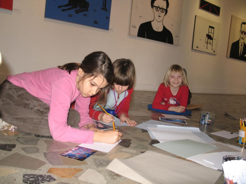 Otroška delavnica, marec, 2008 (foto: arhiv UGM)