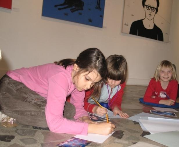 Otroška delavnica, marec, 2008 (foto: arhiv UGM)