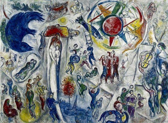 Mark Chagall, Esquisse pour la Vie, 1964