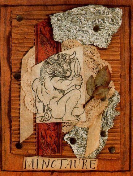 Pablo Picasso, načrt za naslovnico revije Minotaure, 1933