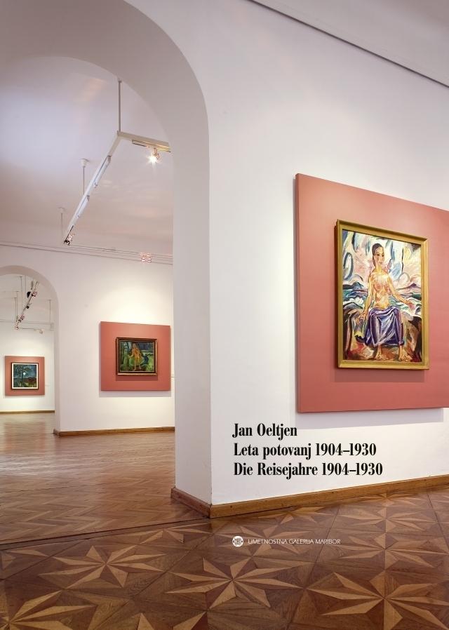 Naslovnica kataloga Jan Oeltjen, Leta potovanj 1904-1930 (foto: Damjan Švarc)