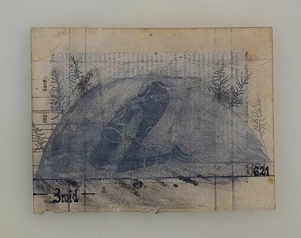 Natalija Šeruga, 621 Popolni ročni slovar, 2009, grafit, pigment, tuš na papir (foto; Natalija Šeruga)