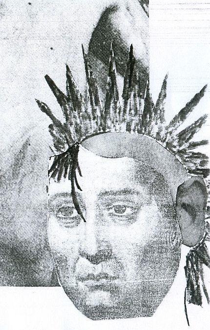 Punker Prešeren, detajl z razstave MI, VI, ONI., arhiv UGM