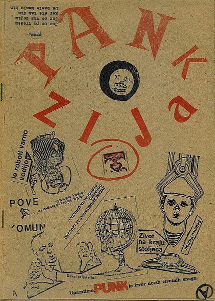 Danilo Celan, Pankzija, prvi slovenski fanzin, 1980