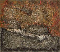 Rudolf Kotnik, Frata II, 1962, armirano platno (foto: Damjan Švarc)