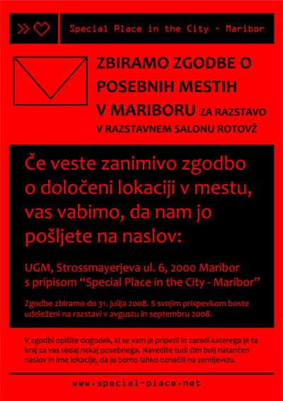 KOLEKTIVA, Special Place in the City – Maribor          (poziv)
