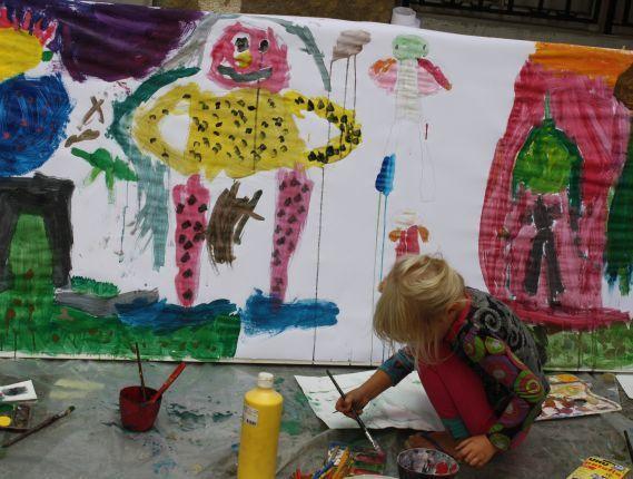 Torkova ustvarjalnica  Figura v slikarstvu 25.08. 2015, foto: arhiv UGM