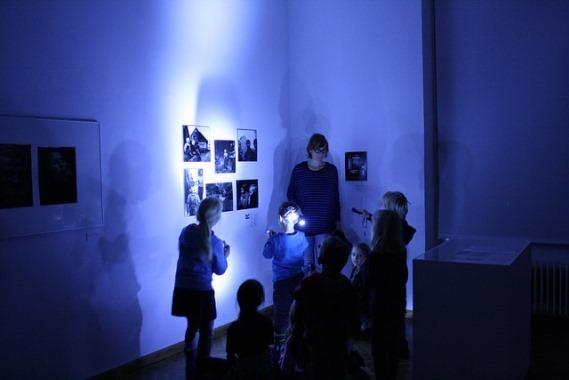 Sobotna ustvarjalnica, Nočni ogled galerije, ANA PLAMENITA MARIBORSKA, foto: arhiv UGM